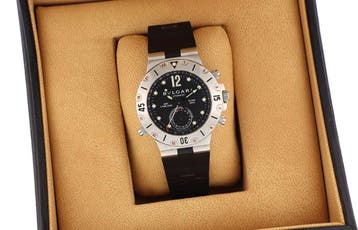 Bvlgari - Diagono Scuba GMT (3 Fusi Orari) - Zonder, Nieuw