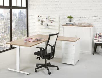 Hoekbureau Teezz 160x80 cm / 120x60cm | Wingblad, Nieuw in verpakking