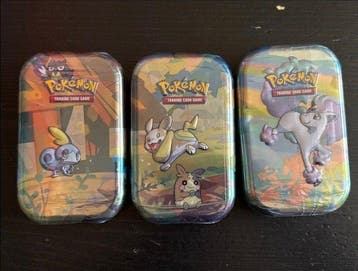 Pokémon Box - Galar Pals Mini Tin batch C22 - Sword & Shield, Nieuw