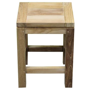 Boris bijzettafel 35x35xH46 cm teak, Tuin en Terras, Ophalen of Verzenden, Nieuw, Teakhout