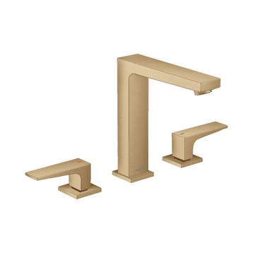 Wastafelmengkraan Metropol HansGrohe 3-Gats 160 met Rechte, Ophalen of Verzenden, Nieuw