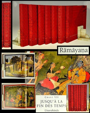 Valmiki - Le Ramayana de Valmiki illustré par les miniatures