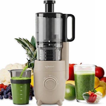 2dekans | Safecourt Kitchen Slow Juicer - krachtige motor, Huis en Inrichting, Ophalen of Verzenden, Zo goed als nieuw