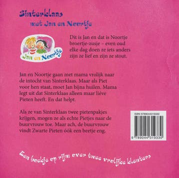 Sinterklaas met Jan en Noortje / Jan en Noortje Ron Schröder, Boeken, Verzenden, Gelezen, Ron Schröder