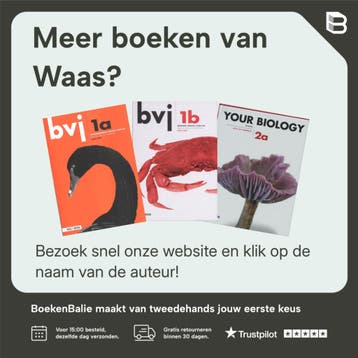 Biologie voor Jou Vmbo-t.havo.vwo Antwoordenboek 1A - Waas, Verzenden, Zo goed als nieuw, Waas