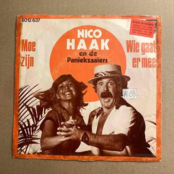 Nico Haak En De Paniekzaaiers – Moe Zijn / Wie Gaat Er Mee (, Cd's en Dvd's, Ophalen of Verzenden, Nieuw in verpakking