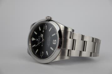 Horloge Rolex Explorer 39MM 02/2011 Full set + factuur, Staal, Polshorloge, Ophalen of Verzenden, Zo goed als nieuw