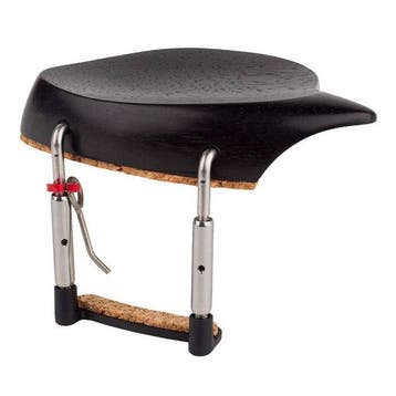 Teller CR-211E violin chinrest Dresden-model, ebony, made, Muziek en Instrumenten, Strijkinstrumenten | Overige, Ophalen of Verzenden
