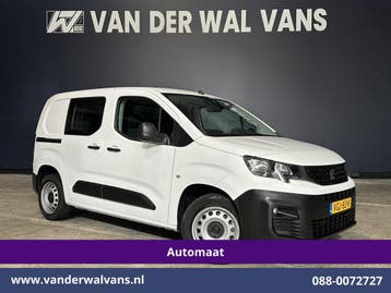 Peugeot Partner | 1.5 BlueHDI 131pk Automaat L1H1 Euro6, Auto's, Bestelauto's, Automaat, Gebruikt, Euro 6, Wit