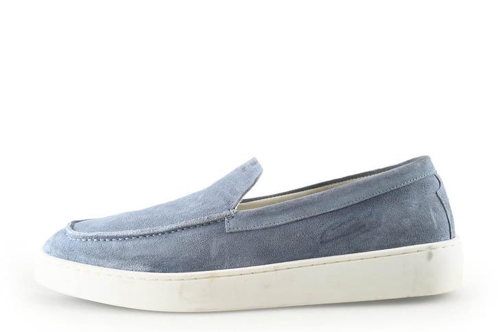 Greve Loafers in maat 46 Blauw, Kleding | Heren, Schoenen, Blauw, Zo goed als nieuw, Loafers, Verzenden