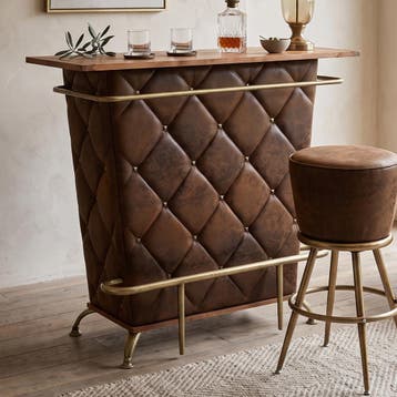 *WOONWINKEL* Kare Design Lady Rock Vintage Bruin Barmeubel, Verzenden, Nieuw