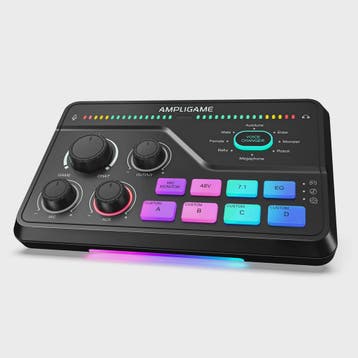 FIFINE SC8 Audio Mixer: RGB, Voice Changer & EQ voor Gaming,, Verzenden, Nieuw