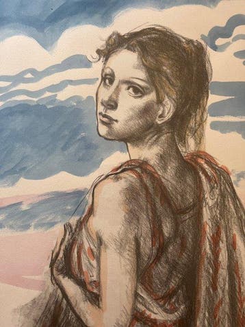 Alberto Sughi (1928-2012) - La Primavera - cm 102 x 73