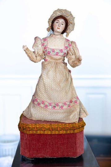 Antieke pop automaat automaton speeldoos - Muziekdoos -