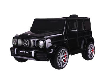 Mercedes G63, 12 volt Kinder Accu Auto, rubberen banden, led, Kinderen en Baby's, Speelgoed | Buiten | Accuvoertuigen, Ophalen of Verzenden