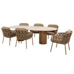 Colorado Biarritz dining tuinset 240x105xH75 cm 7 delig, Ophalen of Verzenden, Nieuw
