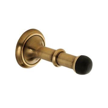 Deurstopper wandmontage antiek messing, Ophalen of Verzenden, Nieuw, Koper of Messing, Overige typen