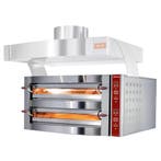 Diamond Pizza Oven | 2x 4 Pizzas Ø350mm | 400V | 1190x1100x, Ophalen of Verzenden, Nieuw in verpakking