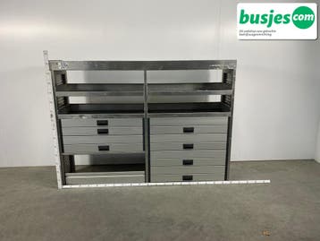 Aluca bedrijfswageninrichting 2030x420x1460mm (3096), Ophalen of Verzenden