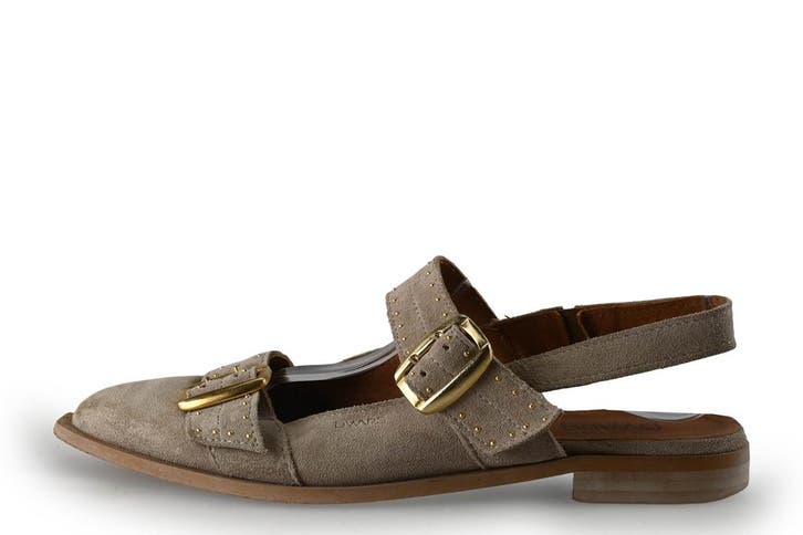 DWRS Slingbacks in maat 40 Beige, Kleding | Dames, Schoenen, Beige, Zo goed als nieuw, Verzenden