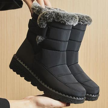 Dames Winterlaarzen - Waterdichte Enkelhoge Laarsjes met Bon, Verzenden, Nieuw