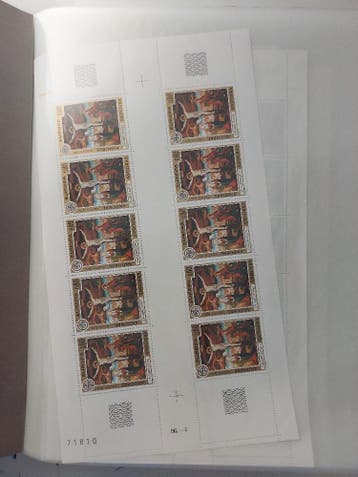 Andorra Frans verzameling complete vellen, Postzegels en Munten, Postzegels | Volle albums en Verzamelingen, Ophalen of Verzenden