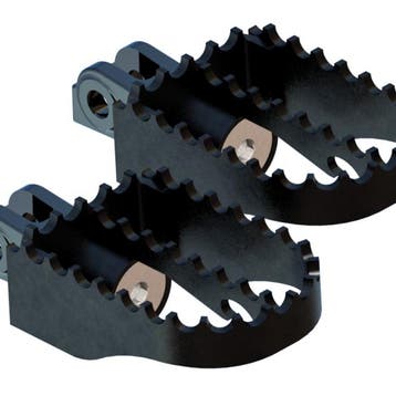 Burly Brand MX Pegs Rider - Black, Ophalen of Verzenden, Nieuw