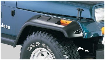 Bushwacker 87-95 Jeep Wrangler Cutout Style Flares 2pc, Ophalen of Verzenden, Nieuw