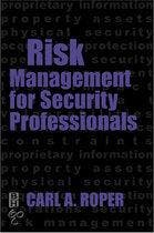 Risk Management for Security Professionals 9780750671132, Boeken, Zo goed als nieuw