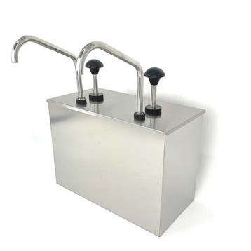 HCB Sauspomp - 2 x 4 liter - RVS, Verzenden, Nieuw in verpakking