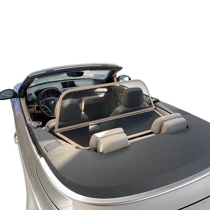 BMW 1-Serie (2008-2013) Cabrio windscherm Beige windscherm, Auto diversen, Overige Auto diversen, Ophalen of Verzenden