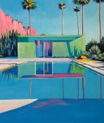 Alexy Berthelot - pink canyon house