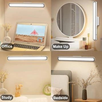 LED Bureaulamp Magnetisch USB Oplaadbaar Dimbaar, Verzenden, Nieuw