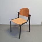 Schoolstoel - beuken kleur (alleen per set), Ophalen of Verzenden, Nieuw
