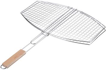 alpina Barbecue Grillrooster 55x45 cm - BBQ Grillmand met, Verzenden, Nieuw