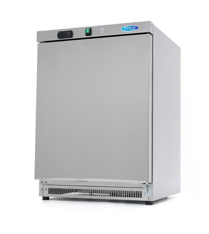 Koelkast - 200 L - 3 Verstelbare Roosters - Rvs, Witgoed en Apparatuur, Koelkasten en IJskasten, 85 tot 120 cm, 200 liter of meer