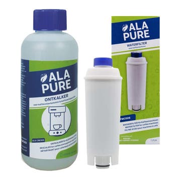 Delonghi Onderhoudsset Alapure Waterfilter + Ontkalker, Verzenden, Nieuw