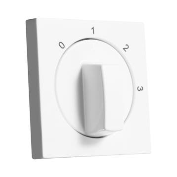 ION Centraalplaat met draaiknop driestandenschakelaar  V1/J1, Ophalen of Verzenden, Nieuw, Groepenkast