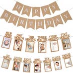 Cakesmash eerste verjaardag ballon set Giraf 20-delig, Verzenden, Nieuw, Versiering, Verjaardag