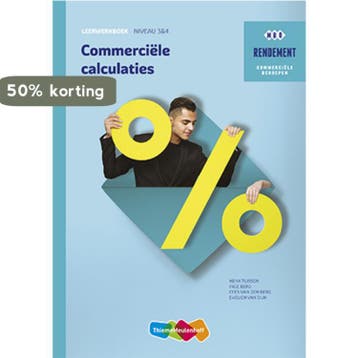 Commerciele calculaties / Leerwerkboek / Rendement - Inge, Verzenden, Zo goed als nieuw, Inge Berg