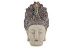 Decoratief beeldje BOEDDHAHOOFD 45 cm handgemaakt, Ophalen of Verzenden, Nieuw