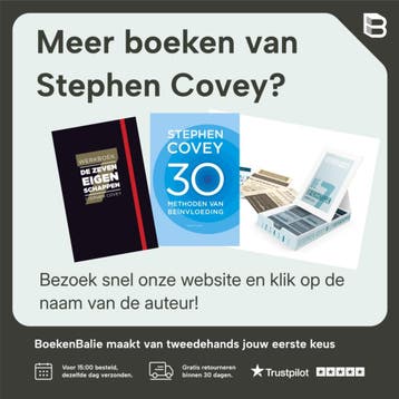 De zeven eigenschappen - Stephen Covey 9789047012337, Verzenden, Zo goed als nieuw, Stephen Covey