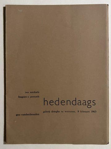 Guy Vandenbranden; Ivo Michiels; Hugues C. Pernath -