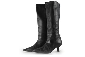Sacha Laarzen in maat 39 Zwart, Kleding | Dames, Hoge laarzen, Verzenden, Zwart, Zo goed als nieuw