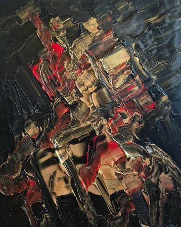 Bruno Cantais - Volcan interieur, Antiek en Kunst