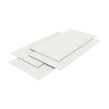 Wandpaneel Bladel set van 4 panelen 120x60 cm White Dover [n, Doe-het-zelf en Verbouw, Verzenden, Nieuw