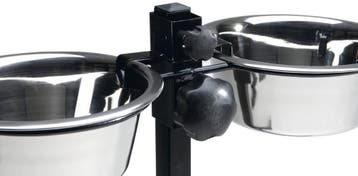 Beeztees Standaard - Hondenvoer- en drinkbak - Zwart - 28 cm, Ophalen of Verzenden, Nieuw