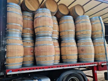 20 stuks eiken wijnvaten 225L - groothandel, 150 liter of meer, Ophalen, Nieuw, Hout