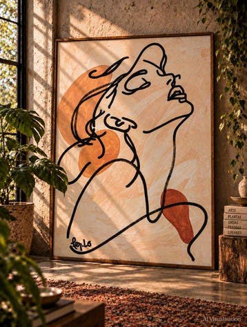 Claudia Fer.Lo - Inebriante - Acrylic on canvas 105 x 80 cm