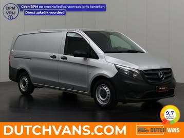 Mercedes-Benz Vito Bestelbus Lang | zilver, Euro 6, Mercedes-Benz, Nieuw, Zilver of Grijs